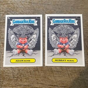 ✨10/$10 GPK SALE✨ Garbage Pail Kids GPK Go on Vacation Base 99a and 99b